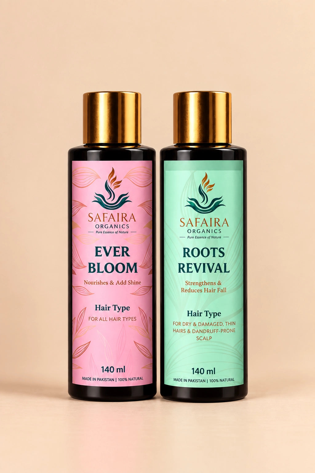 Complete Hair Care Bundle - Save Rs.399 | Safaira Organics